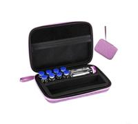 Advokingtap Estuche de almacenamiento de péptidos para frascos de medicamentos, organizador de viaje con protección EVA, bolsa de almacenamiento de insulina apta para refrigerador para botellas de