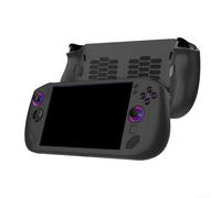 Advokingtap Funda protectora flexible para Legion GO S, diseño ergonómico, cubierta de silicona suave al tacto, antiarañazos para una mejor experiencia de juego de mano (negro)