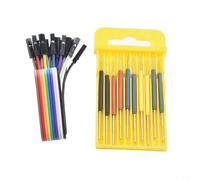 Advokingtap G01 10 unids IC gancho clip set IC abrazadera para SOIC TSOP MSOP SSOP cables de prueba abrazaderas no conductivas Clip de prueba IC herramientas de prueba