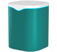 Advokingtap Humidificador USB de 22 L con salidas de niebla duales, funcionamiento silencioso, luz nocturna para dormitorio, sala de estar, escritorio, plástico ABS blanco (A C)