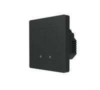 Advokingtap Interruptor de luz inteligente Zigbee para MOES Star para Ring Series, para control de aplicación Tuya, botón táctil con control remoto RF, material de PC, 86 x 86 mm, blanco, para el