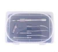 Advokingtap Juego de 5 raspadores de aire neumáticos con cinceles para romper yeso, eliminación de yeso, tallado en piedra, carpintería, producción artística