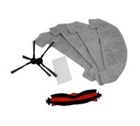 Advokingtap Juego de 8 piezas de repuesto para aspiradora, cepillo principal, cepillo lateral, filtro de trapeador para MOVA E20 Pro Plus S800