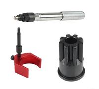 Advokingtap Juego de herramientas de sincronización de motor y altura del inyector de 3 piezas para Cat 3406E C-15 C-16, incluye pin de sincronización J-42083, herramienta de ajuste 9U-7227, J-38587