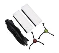 Advokingtap Kit de 9 accesorios para robot aspirador Laresar Evol 3 con cepillo principal, cepillos laterales y filtros, ideal para limpieza de alfombras y suelos duros (A)