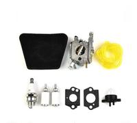 Advokingtap Kit de carburador de motosierra y filtro de aire con líneas de combustible y juntas compatible con PARTNER 351/352/370 Series y para POULAN, para modelos MCCULLOCH para corte de madera al