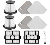 Advokingtap Kit de filtro de repuesto de 9 piezas, para aspiradora inalámbrica Shark Clean BU3523 BU3521 BU3120 con piezas de sistema de vaciado automático