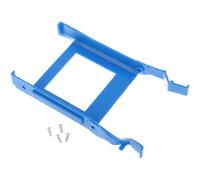 Advokingtap Kit de montaje de soporte SSD de 25 pulgadas compatible con Dell para OPTIPLEX 3070 5070 7070 soporte de disco duro de plástico azul para almacenamiento de oficina taller actualización