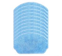 Advokingtap Kit de trapo para robot aspirador Nedis Wifivcb01 Wifivcr001Cbk, almohadillas de repuesto de microfibra para hogares aptos para mascotas y niños (paquete de 10)