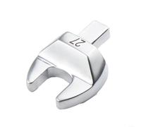 Advokingtap Llave de extremo abierto de acero al cromo vanadio de 8 a 32 mm, diseño de ranura abierta, cabeza de 9 x 12 mm, ajuste de precisión para pernos y tuercas (27 mm)