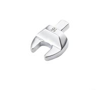 Advokingtap Llave de extremo abierto de acero al cromo vanadio de 8 a 32 mm, diseño de ranura abierta, cabeza de 9 x 12 mm, ajuste de precisión para pernos y tuercas (16 mm)