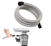 Advokingtap Manguera de extensión de drenaje para lavavajillas de 3 metros, tubo de codo PE-RT para conexión externa, compatible con varios modelos de lavavajillas, para cocina