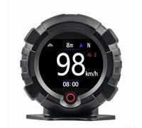 Advokingtap Medidor de pendiente GPS para coche, pantalla digital, inclinómetro, velocímetro con inclinación de inclinación, ángulo de inclinación, altitud, latitud, lecturas para aventura todoterreno