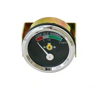 Advokingtap Medidor mecánico de presión de aceite de 52 mm 0-35 kg/cm2 para Caterpillar Engine 1W0705 Hierro Negro Plata Reemplazo 12/24V para uso comercial de camiones