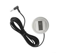 Advokingtap Micrófono con cable de 3,5 mm para BMW para radio Android estéreo manos libres audio claro sonido claro instalación directa cable ABS gris portátil micrófono conjunto
