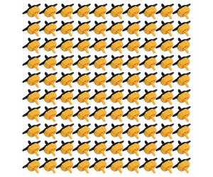 Advokingtap Paquete de 100 goteros compensadores de presión de 2/4/8L/H, emisores de riego de jardín para tubos de 4 mm, rociadores de ahorro de agua, cama de flores, riego de césped (2 L)
