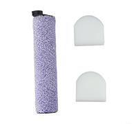 Advokingtap Paquete de 3 cepillos de rodillo de repuesto para aspiradora inalámbrica Shark para Hydrovac Aw201 Aw302 Wd101 Wd201, accesorio de limpieza de pelo de mascotas, blanco (cepillo de rodillo)