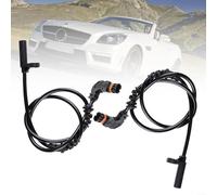 Advokingtap Par delantero del sensor de velocidad del ABS para Mercedes para Benz para SLK para SLC clase R172 piezas de repuesto A1729056101