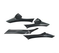 Advokingtap Para LEXUS es la cubierta del panel de la puerta de fibra de carbono interior reposabrazos panel para LEXUS Is F 250 350 2006-2013, reemplazo directo de plástico ABS delantero trasero