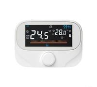 Advokingtap Para Tuya Smart RF termostato de caldera WiFi Control remoto inalámbrico Programable Pantalla Programable Interruptor de temperatura Sensor de humedad interior (WiTH3-WIFI)