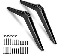 Advokingtap Patas de repuesto para soporte de TV para modelos RCA RTU5540 RTU5540-D RTU5540-B, color negro con almohadillas protectoras antideslizantes y tornillos incluidos para vivir