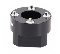 Advokingtap Perno autoextraíble de brazo de manivela de bicicleta también para SRAM para llave de bicicleta DUB, aleación de aluminio para un uso fiable y a largo plazo