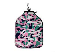 Advokingtap Pickleball - Bolsa de almacenamiento de neopreno para protección de remo, paquete de raqueta portátil de 9 4 x 12 pulgadas, cierre seguro de gran capacidad para uso en interiores y