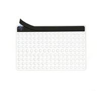 Advokingtap Protector magnético para piscina, protector de red de 15.7 x 9.8 pulgadas, material de polipropileno para piscinas en el suelo, blanco, hojas al aire libre y recogedor de desechos para