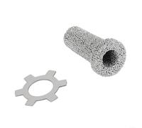 Advokingtap Regulador de buceo Primera etapa Válvula reductora de presión de acero inoxidable Elemento de filtro 10X18mm Compatible con para reparación de válvulas