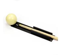 Advokingtap Taco de billar para entrenamiento recto, para práctica de billar, guía de camino de nailon para apuntar y estabilidad, 20 x 3,6 x 1,7 cm