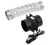 Advokingtap Ventilador absorbente de humo de soldadura USB, rotación de alta velocidad, seguridad ESD, múltiples opciones de conducto, potente extracción de humos, alimentado por USB, compacto