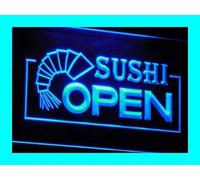 ADVPRO Cartel Luminoso i027-b Open Sushi Bar Cafe Business Pub Neon Light Sign