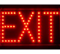 ADVPRO Lampe Neon ENSEIGNE LUMINEUSE LED led023-r Exit Red LED Neon Light Sign