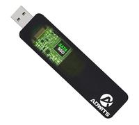 ADWITS USB 3.0 UASP a SATA NGFF M.2 2230/2242/2260/2280 SATA Key B o B & M SSD SuperSpeed Adaptador, carcasa externa sin cable para Samsung Western Digital Crucial unidad de estado sólido y más, Negro