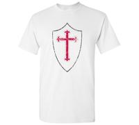 ADX33GVBNU Knights Templar T-Shirt White L