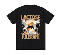 ADX33GVBNU Lactose Tolerant Graphic T-Shirt Black S