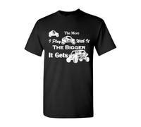 ADX33GVBNU Side X Side UTV Crick Creek The More I Play with It Gets Bigger T-Shirt Black 3XL