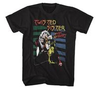 ADX33GVBNU Twisted Sister Stay Hungry-Front T-Shirt Black XXL
