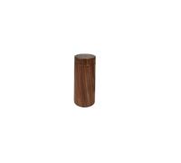 ADYHBFGT Caja de Tarro Dispensador de Palillos de Dientes Caja De Palillos Portátil Redonda De Madera Maciza con Soporte For Palillos De Nogal