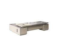 ADYHBFGT Escritorios pPara PC Escritorio Ejecutivo Boss CEO Oficina de Gerente Moderna Muebles de Oficina Escritorio de Estudio y Oficina en Casa(2m)