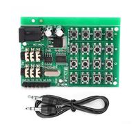 AE11A04 Generador de codificador de señal de audio para aplicaciones con MT8870 CE004 CE005 Compatibilidad 5 a 24V CC Potencia de doble tono salida y pines de cabecera