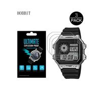 (AE1200WHD) Paquete de 3 protectores de pantalla nano a prueba de explosiones Casio AE-1200 AE-1300 AE1200 / AE1200WH-1A