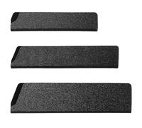 Aeaocvo Juego de 3 fundas protectoras para cuchillos de menos de 8 pulgadas, 6 pulgadas, 5 pulgadas, ABS con forro polar, protector de hoja