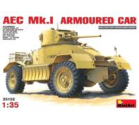 AEC Mk1 Coche Blindado 1:35 Kit De Modelo De Plástico MINIART