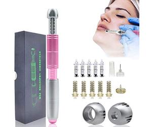 AECEVAN 2 En 1 Hyaluron Pen 0.3/0.5ml Atomizador De ácido Hialurónico del Lápiz De Relleno De Labios Levantamiento De Labios Anti Arrugas con Jeringa De 10pcs para La Belleza