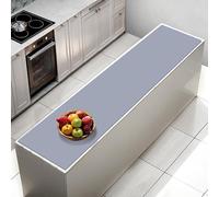 AECHY Tapete de silicona extra grande de 78.7 x 19.7 x 0.08 pulgadas, tapete de silicona multiusos grueso resistente al calor, se envía enrollado, tapete de silicona impermeable para encimera de