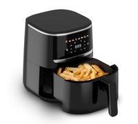 Aeco Compact AirFryer Freidora de aire caliente con pantalla táctil digital, 1500 W, ajustable de 80 a 200 °, 8 programas, con libro de recetas
