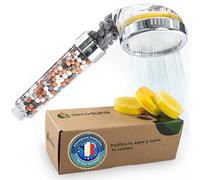 Aecodune Pomo de Ducha XL Vitamina C Premium con Filtro de Agua - VUELVE A SER SUBLIME - Ducha Anti Cal, Elimina 99% Cloro y más - Belleza y Pureza - Filtro de Agua Eco con Aromas y Presión