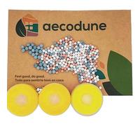 Aecodune Recarga Pomo de Ducha Anti Cal - Filtro de Ducha con Vitamina C - Aromas de Limón y Esferas Filtrantes - Kit de Filtros de Agua y Ablandadores