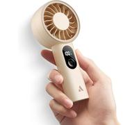 Aecooly Mini Ventilador de Mano USB Recargable 10h Enfriamiento Máximo